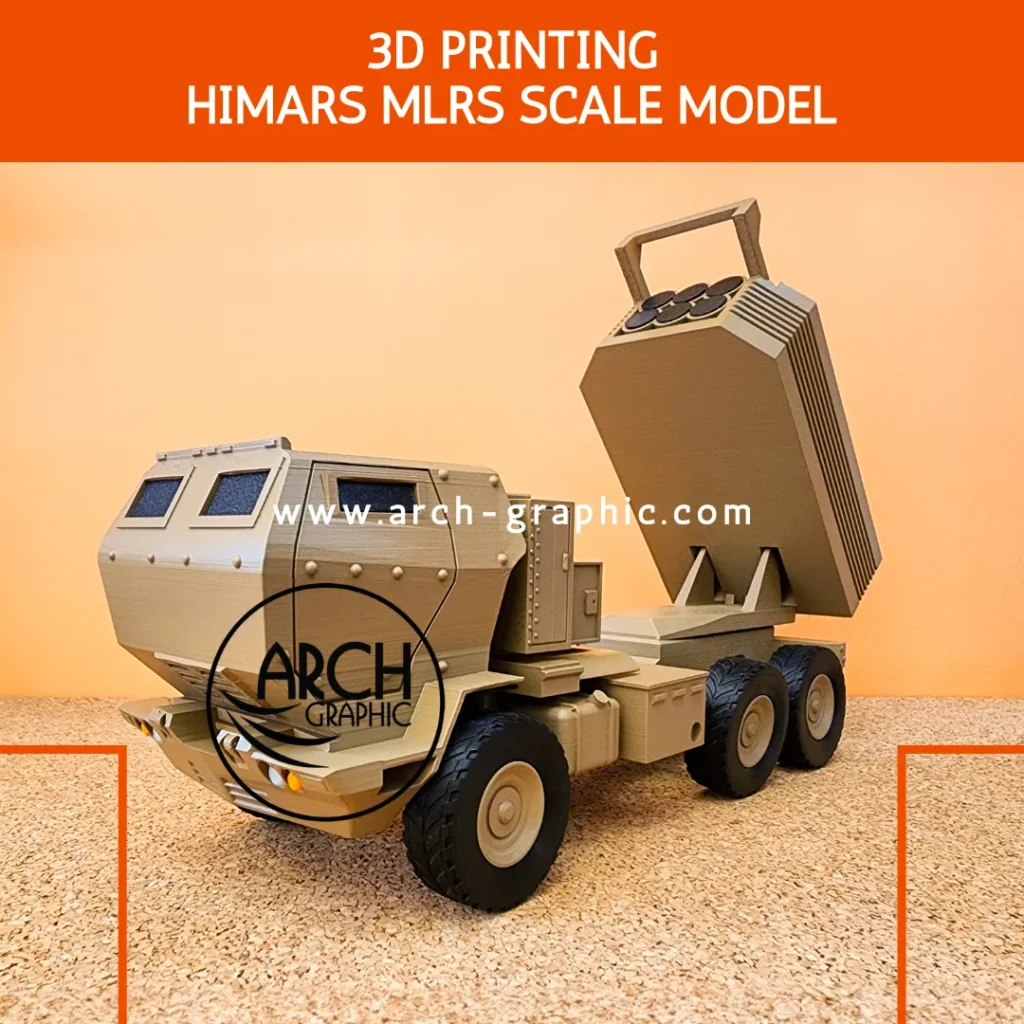 3D Printing Himars MLRS Scale Model