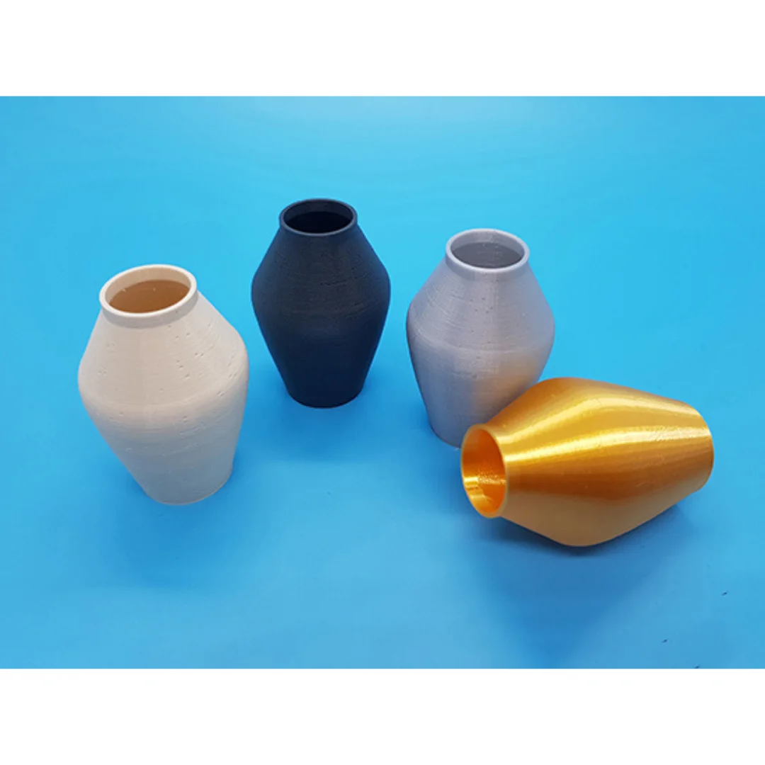 Frej Vase models displayed together, showing their shape and open rims.