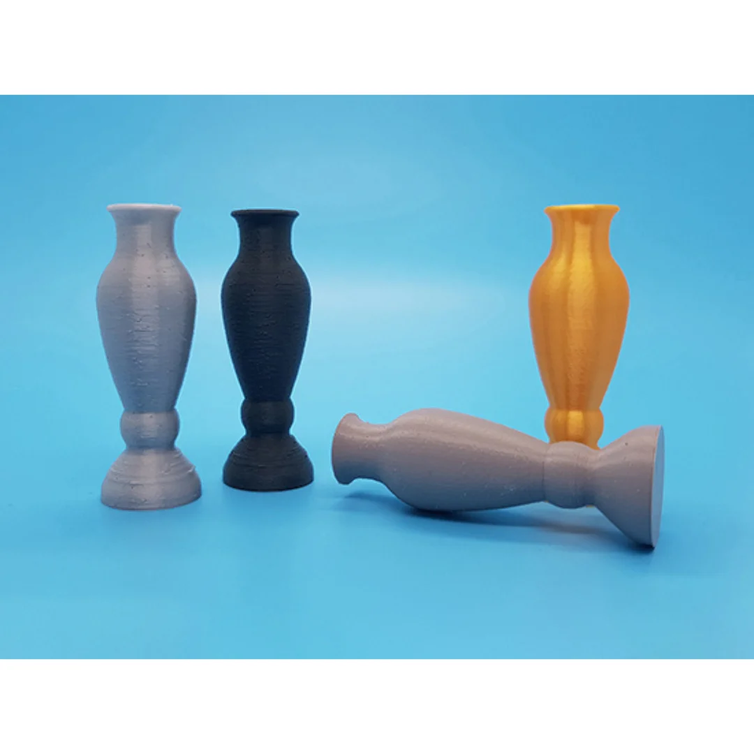 Queen Vase models displayed together, showing their shape and open rims.