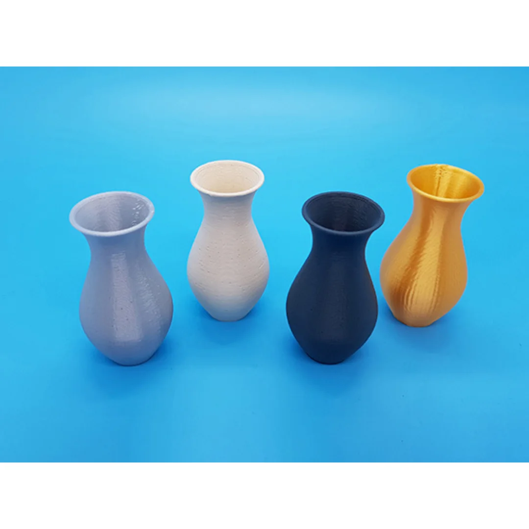 Desert Vase models displayed together, showing their shape and open rims.