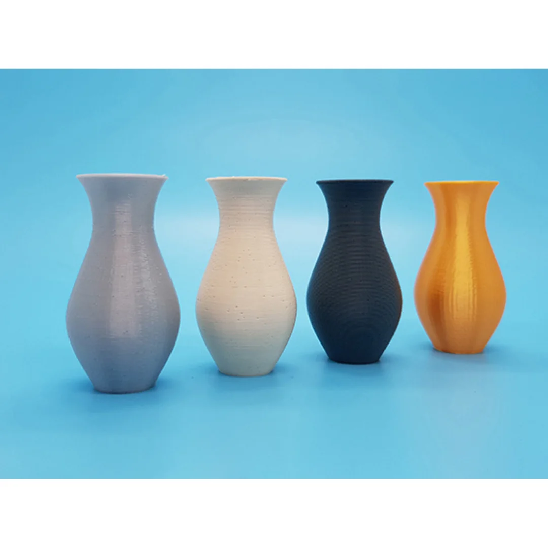 Desert Vase models displayed together, showing their shape and open rims.