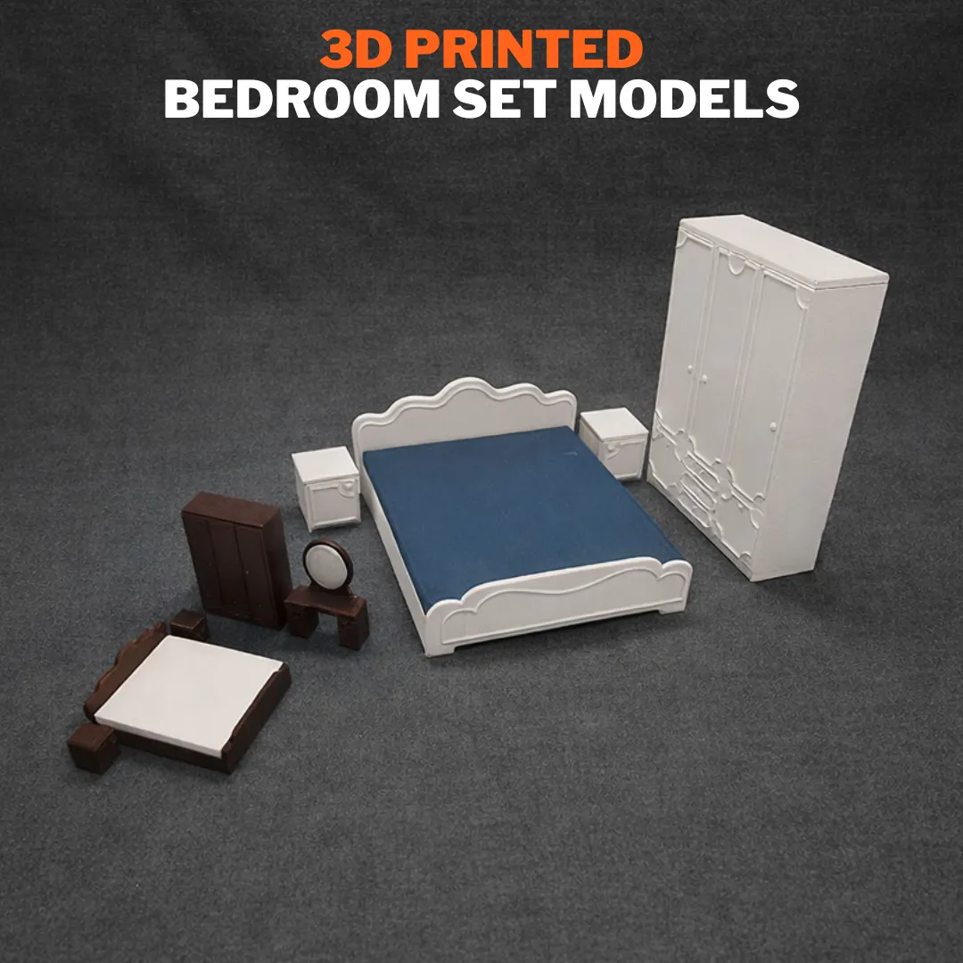 3D Printing Bedroom Set Models