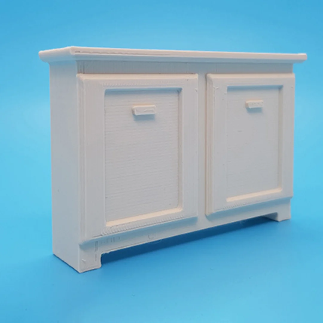 King-4 Cabinet miniature at 1:20 scale, shown at an angle.