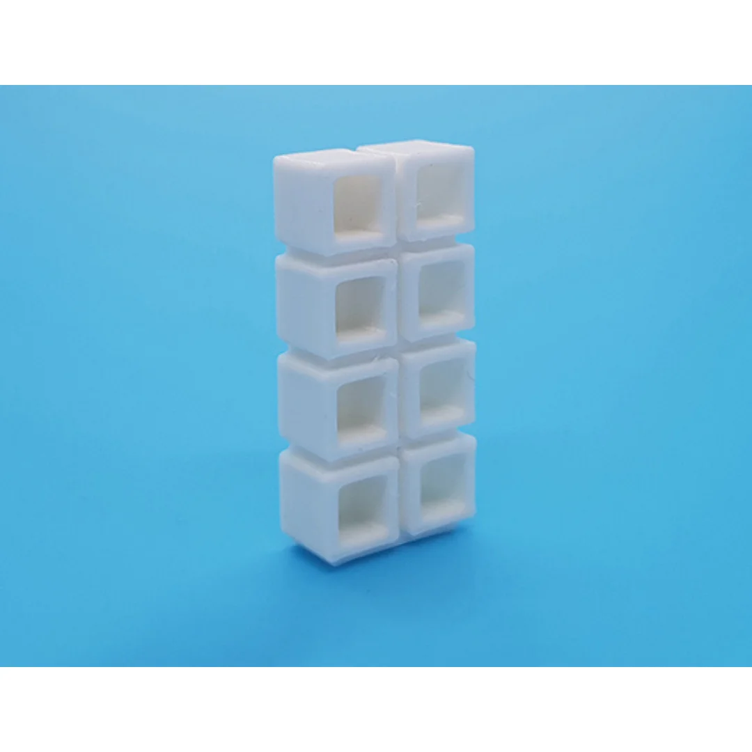 Cubic Small Shelves miniature model at 1:50 scale.