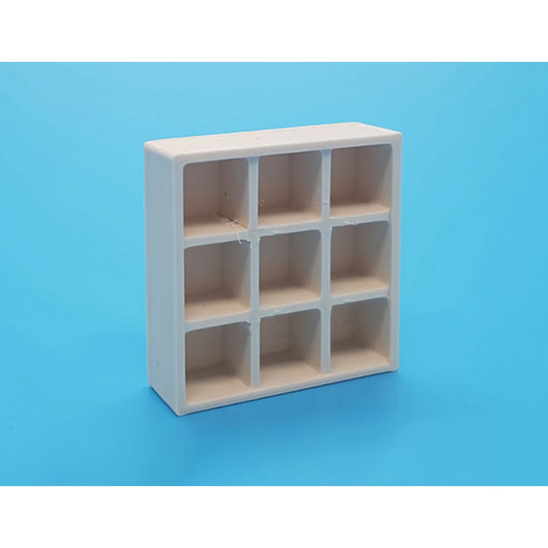 YOI Shelves miniature model at 1:50 scale.