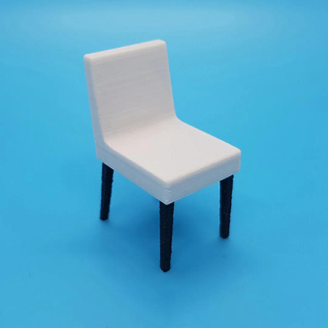 Parsons Chair miniature model at 1:20 scale.