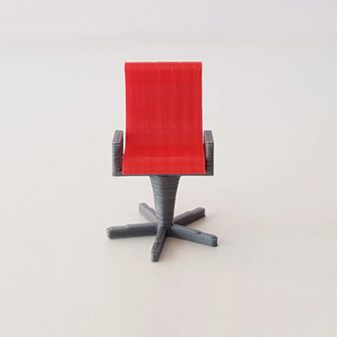 Big and Tall Chair miniature model at 1:50 scale.
