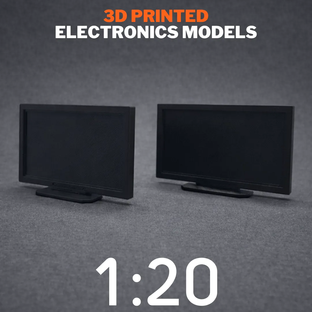 3D Printing Electronics Models Scale 1:20