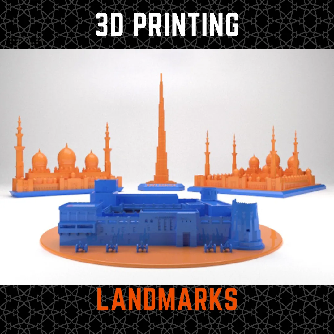 3D Printing Landmark Models
