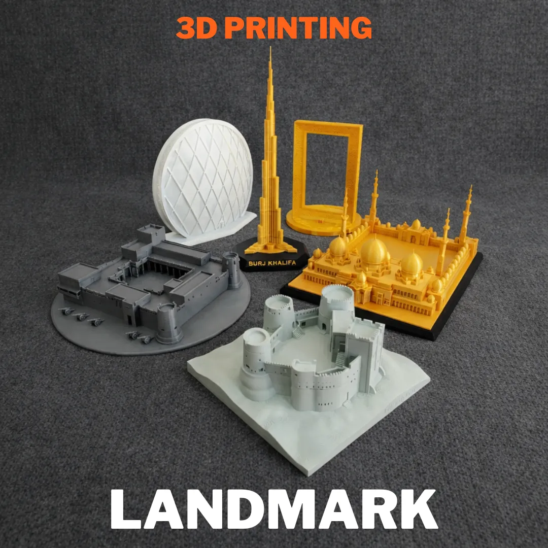 3D Printing Landmark Models
