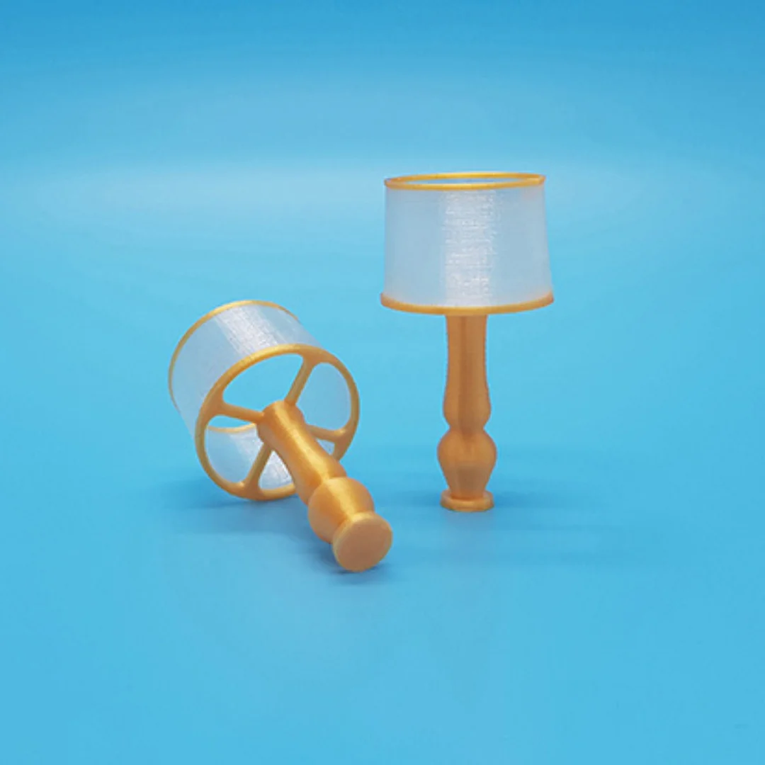 Classic Large Table Lamp miniature models displayed together at 1:50 scale.