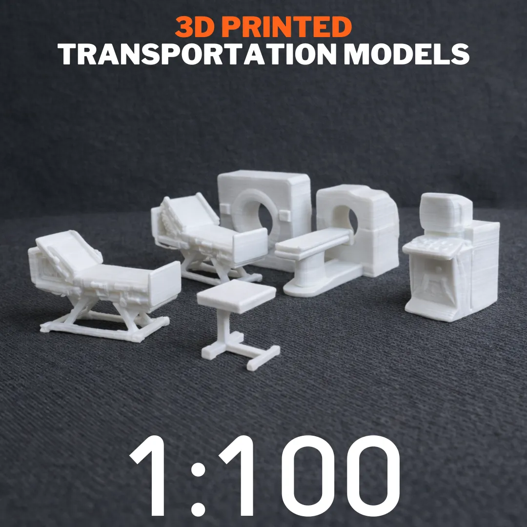 3D Printing Medical Models Scale 1:100