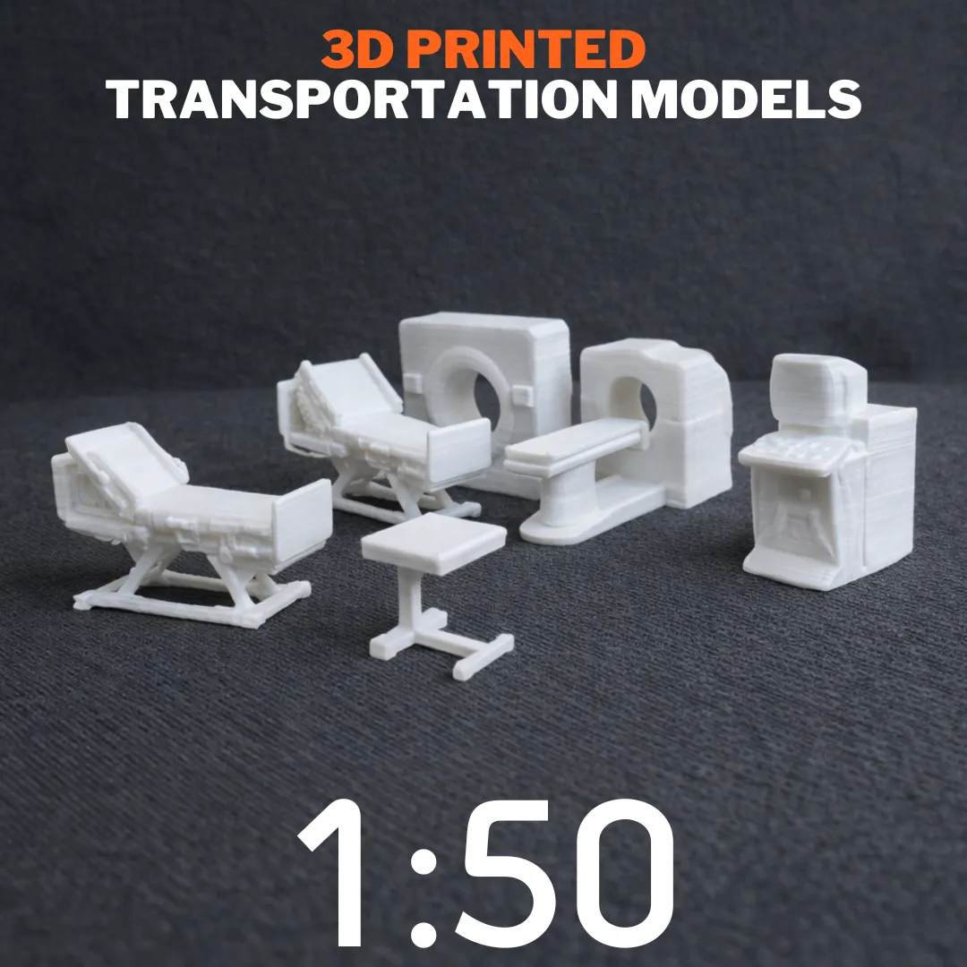 3D Printing Medical Models Scale 1:50