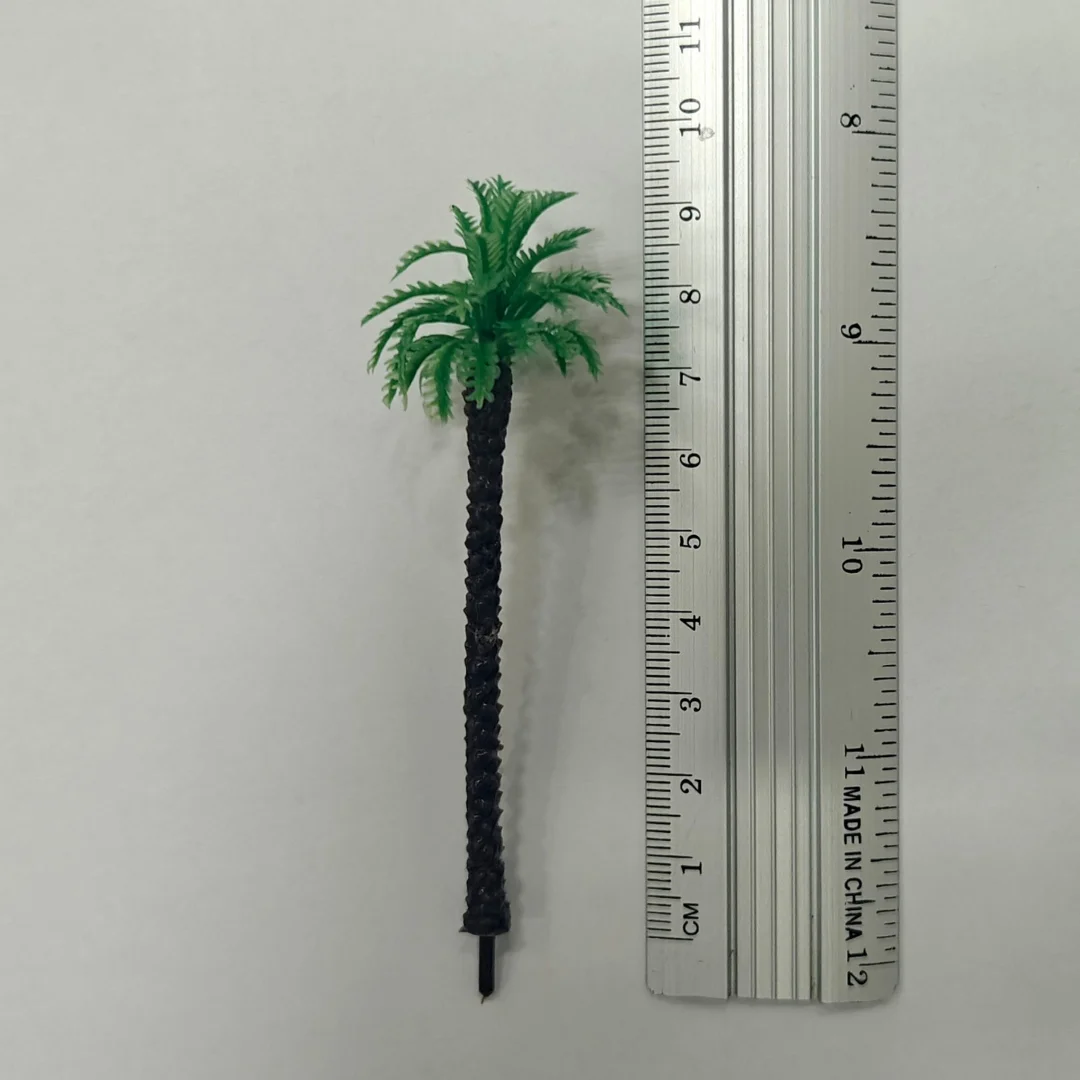 ABS model palm tree, 9 cm high