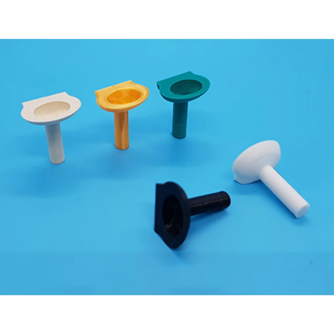 Miniature pedestal basins displayed together at 1:50 scale.