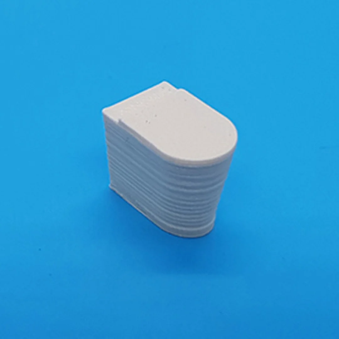 Miniature toilet model at 1:50 scale.