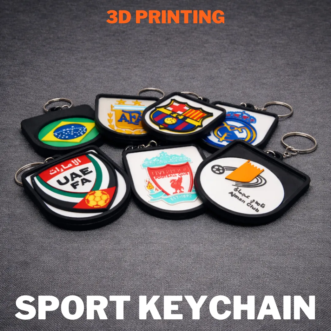 3D Printing Sport Keychain