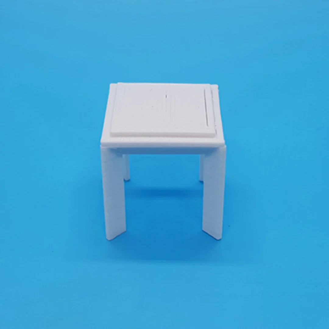 Aster Coffee Table Small miniature model at 1:20 scale.