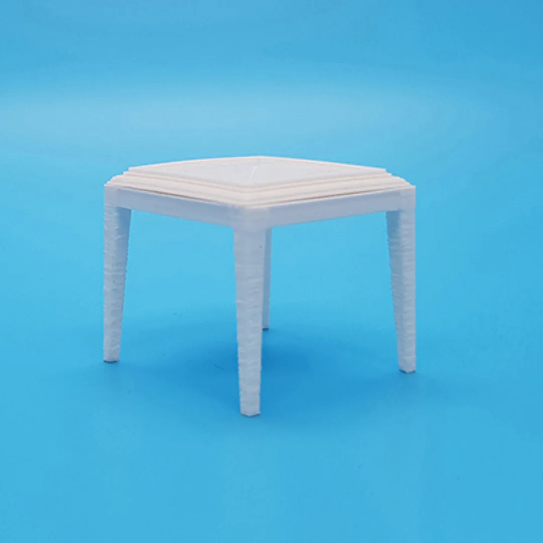 Crown Coffee Table miniature model at 1:20 scale.