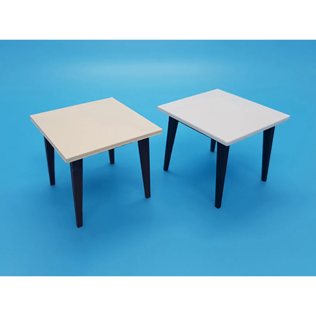 Classic Dining-4 Table miniature models displayed together at 1:20 scale.