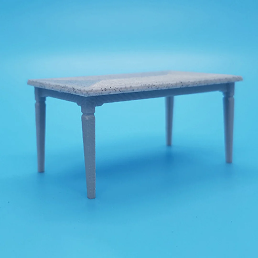 Desert Coffee Table Large miniature model at 1:20 scale.