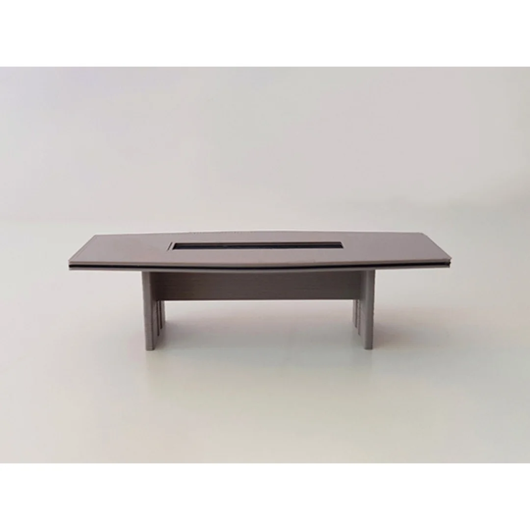 Conference Meeting Table miniature model at 1:50 scale.