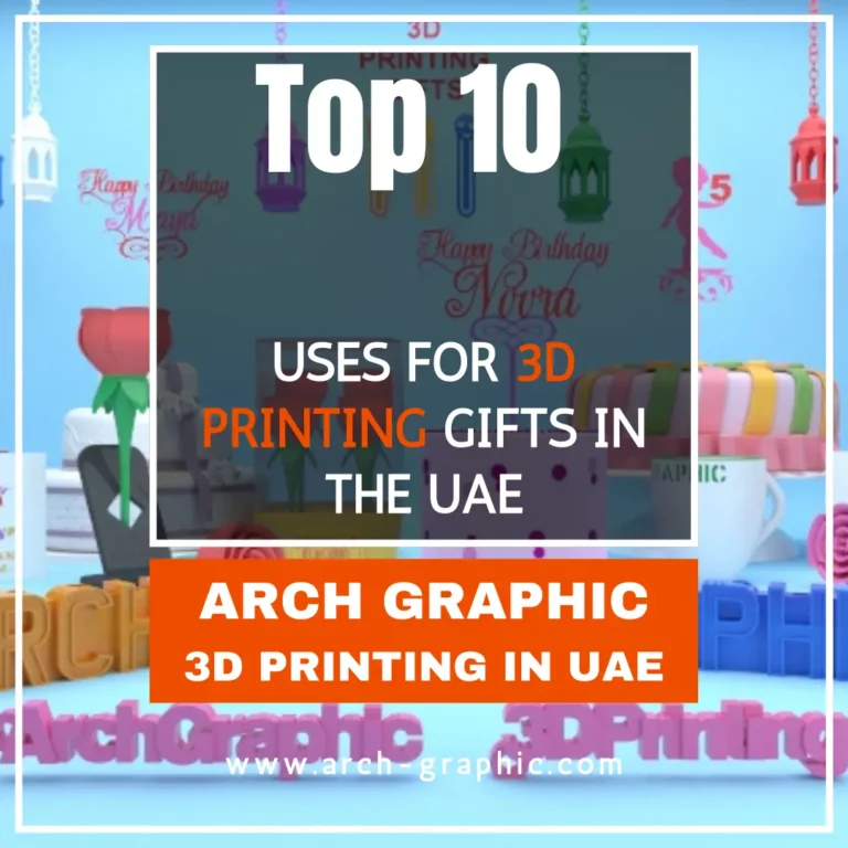 Top 10 uses for 3D printing gifts in the UAE
