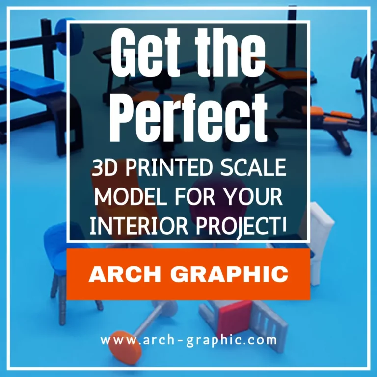 Get the Perfect 3D Printed Scale Model for Your Interior Project!
