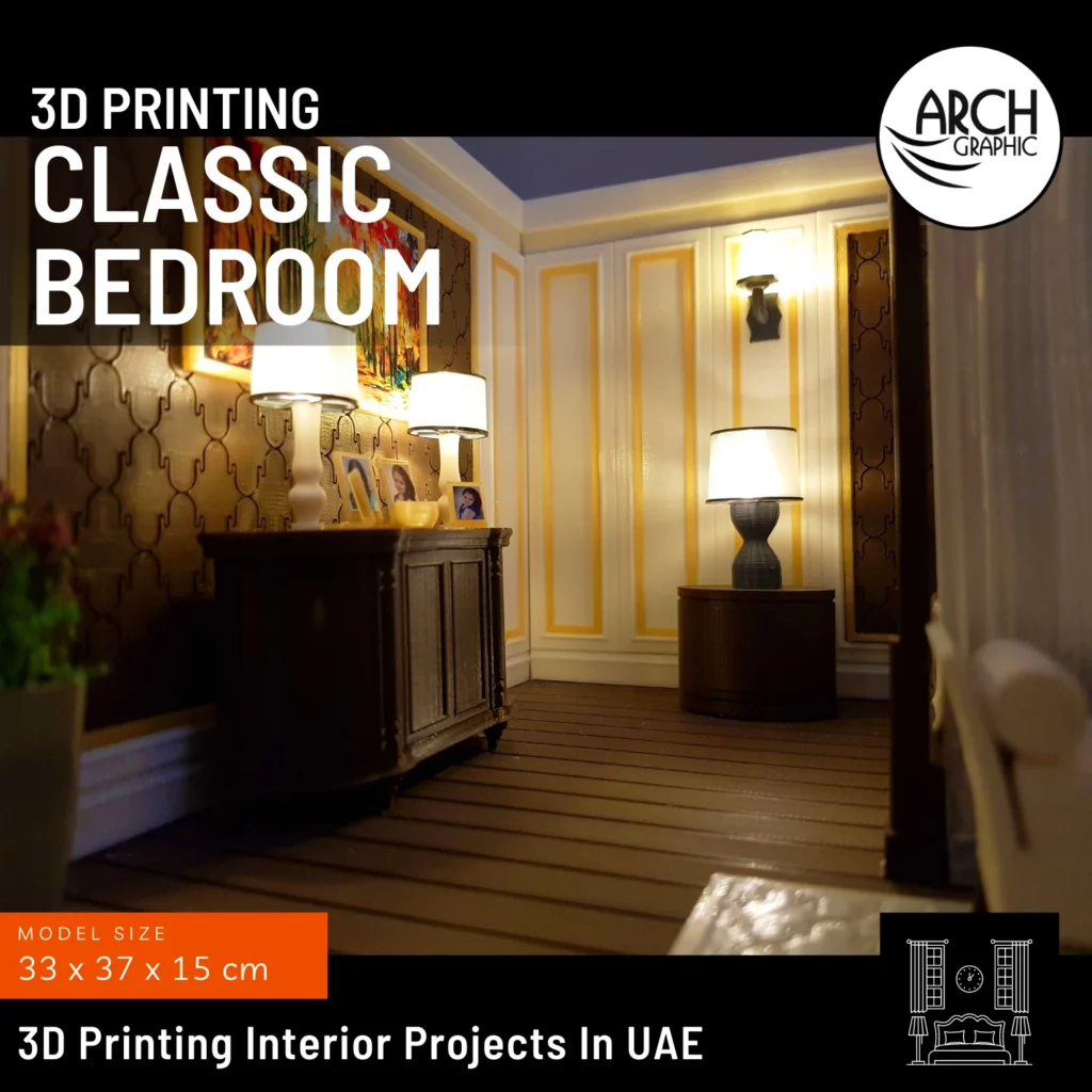 3D Print Classic Bedroom