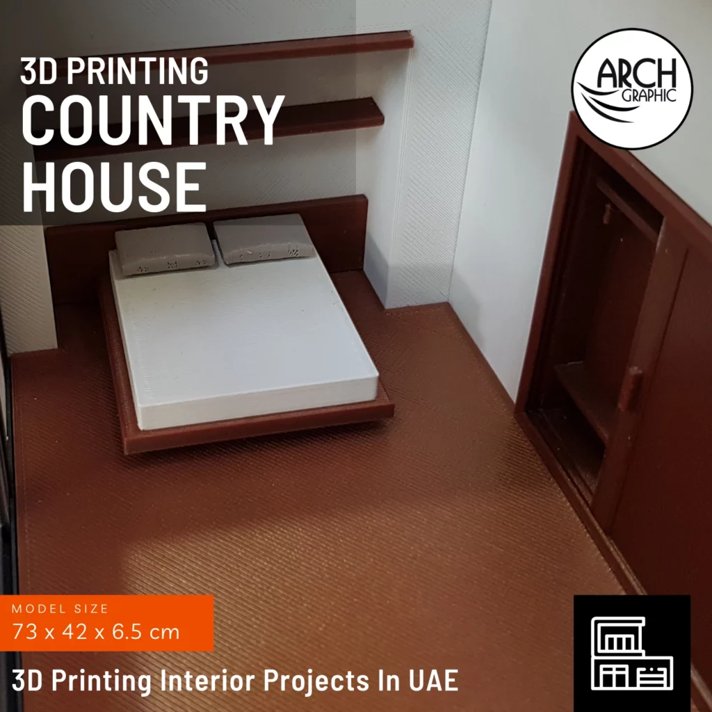3D print Interior models in UAE