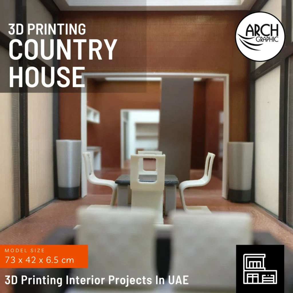 Interior and Exterior 3D Print 3D print Interior models in UAEservice