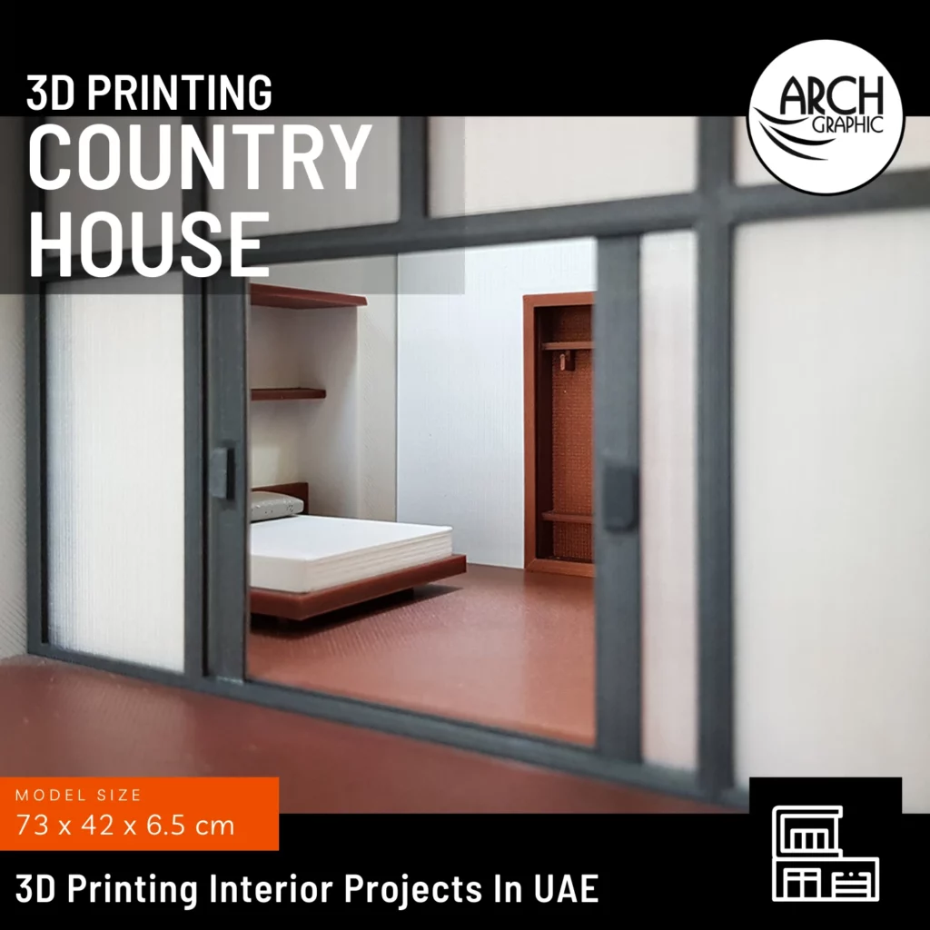 Interior and Exterior 3D Printing in Dubai