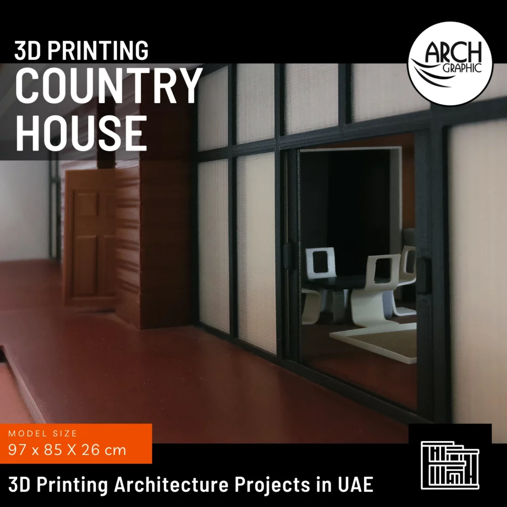 3d print house Dubai