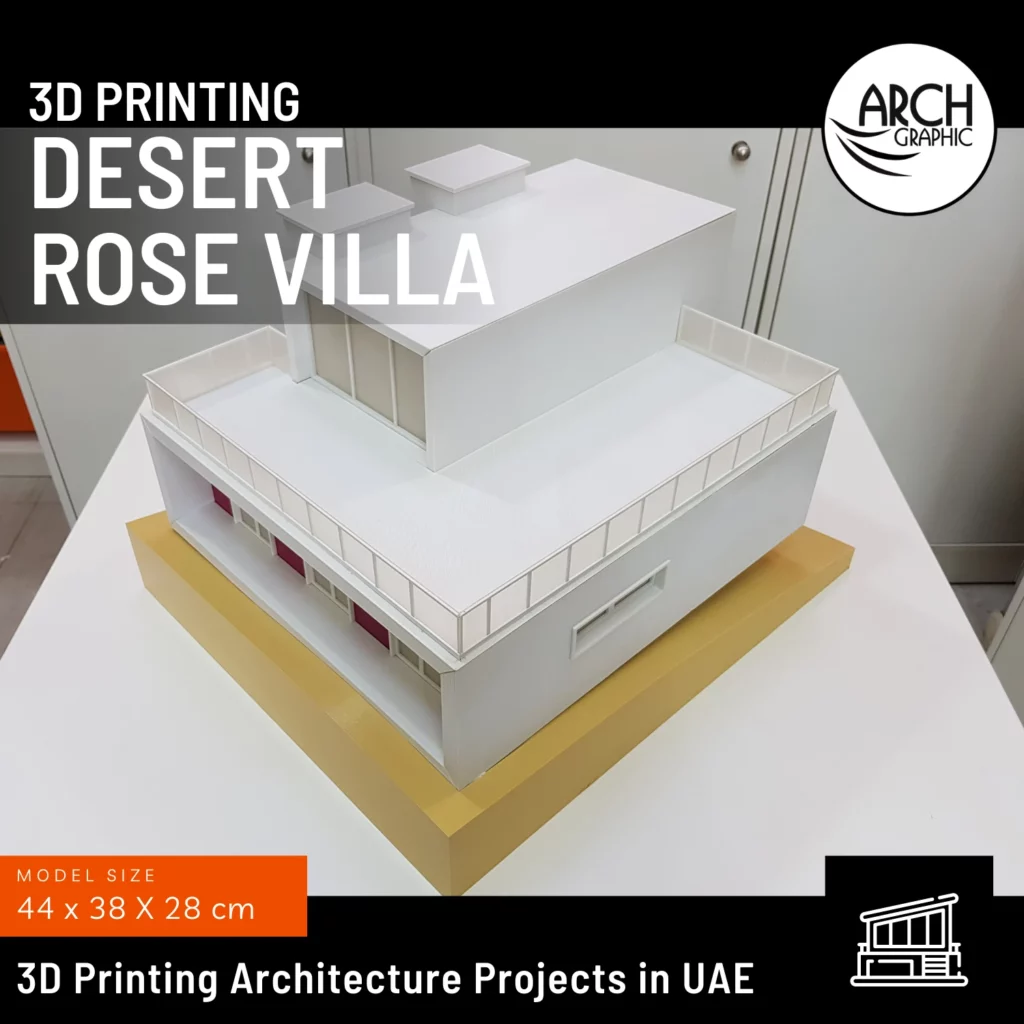 Scaled models buildings in UAE