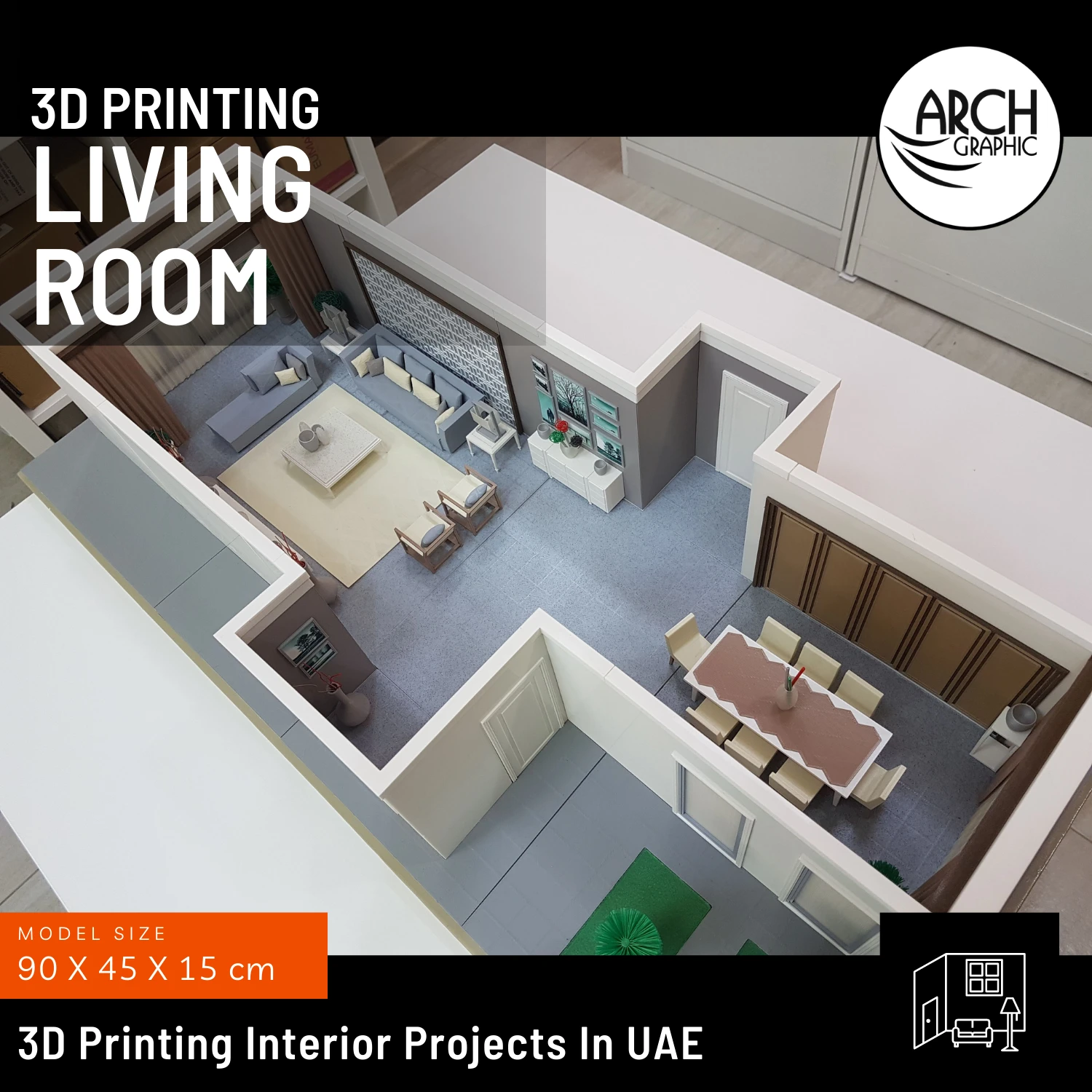 3D printing interior projects in UAE
