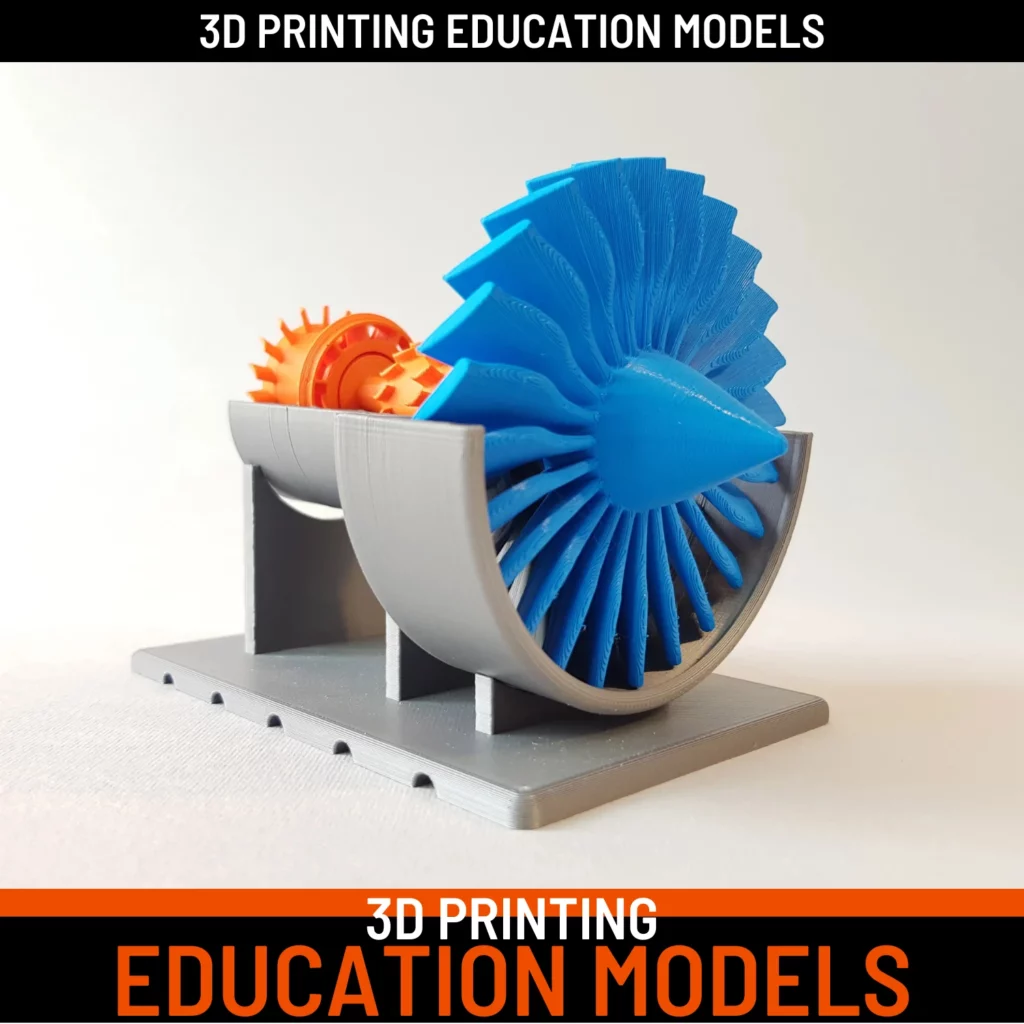 3d printing education models