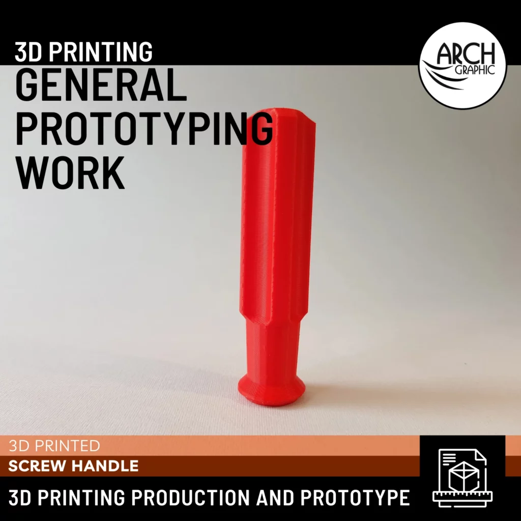 3D Printing Screw Handle