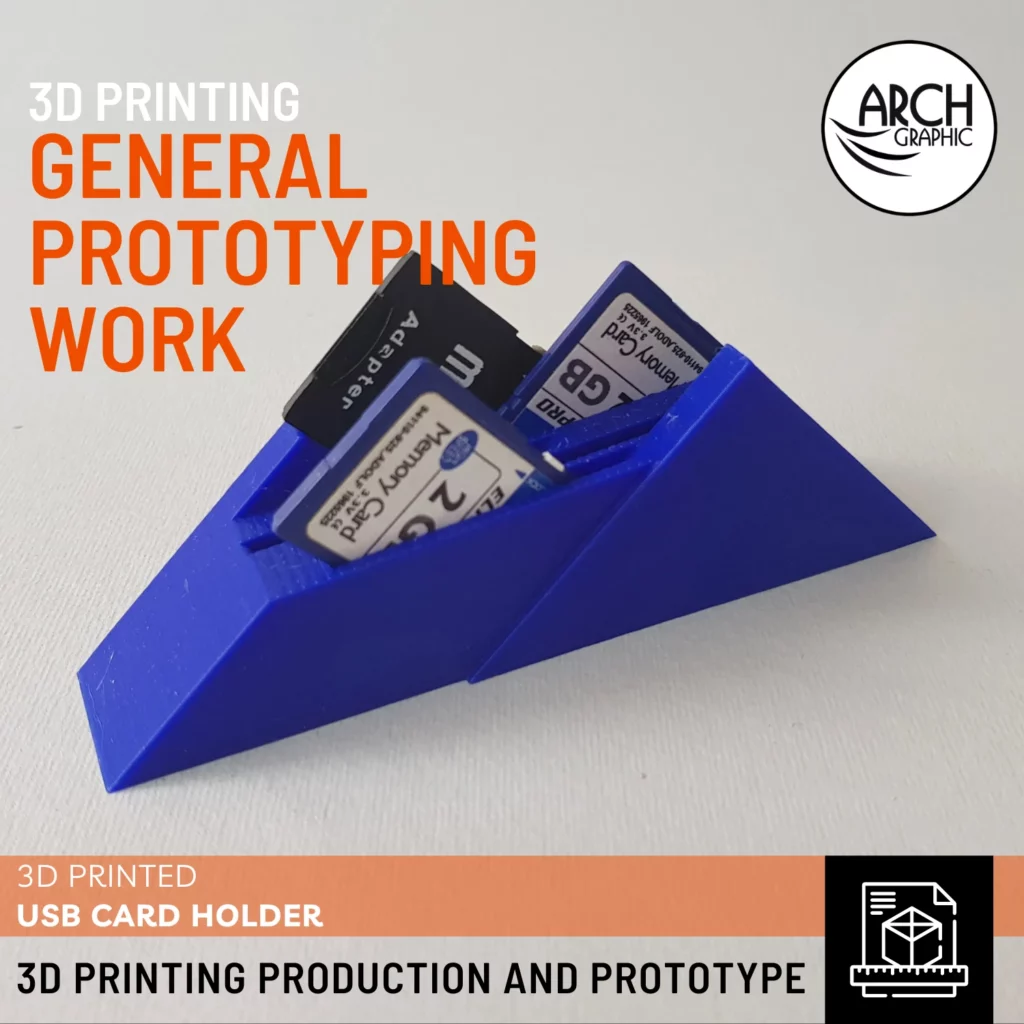 3D Printing USB Card Holder