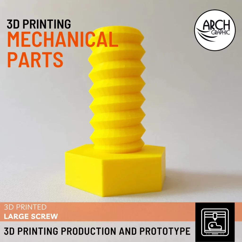 3D Printing Large Screw