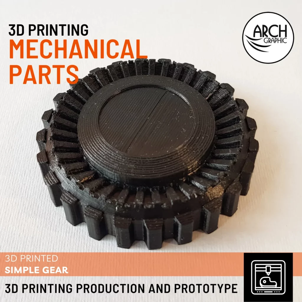 3D Printing Simple Gear