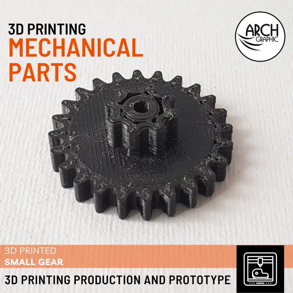 3D Printing Small Gear