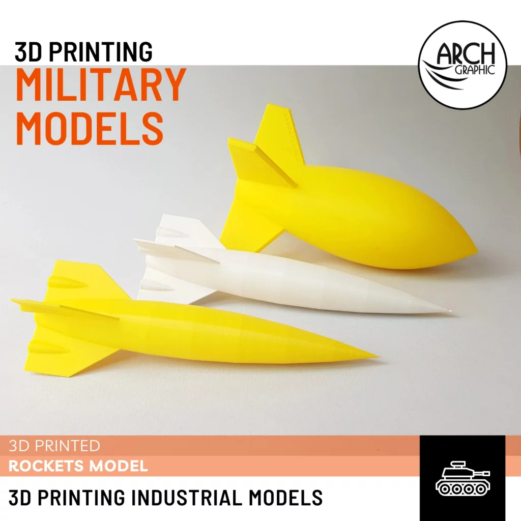 3D Printed Rockets Model