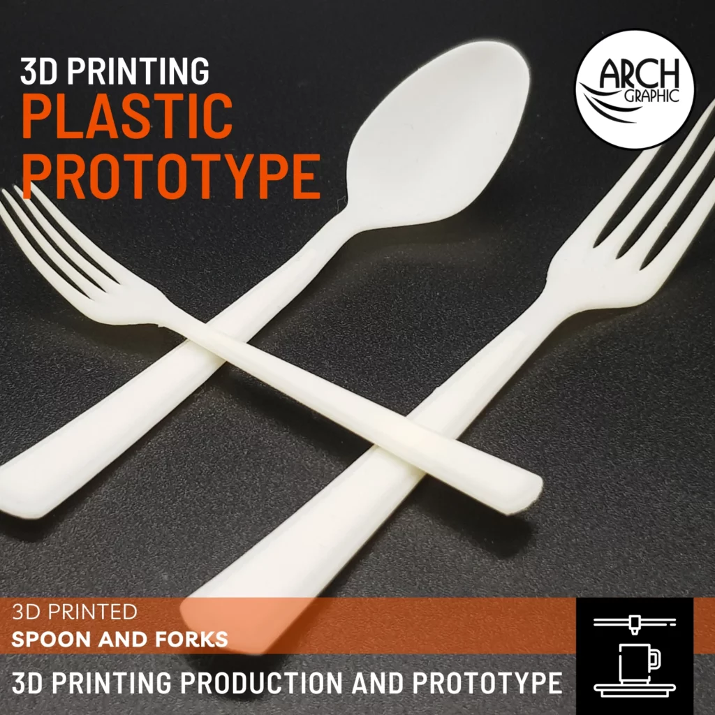 3D Printing Spoon and Forks