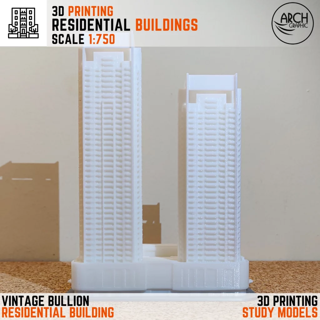 3D Printing Residential Scale 1:750