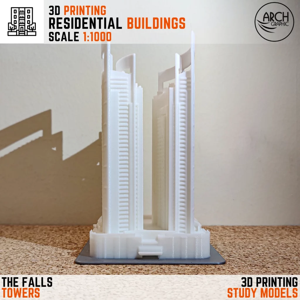3D Printing Residential Buildings Scale 1:1000