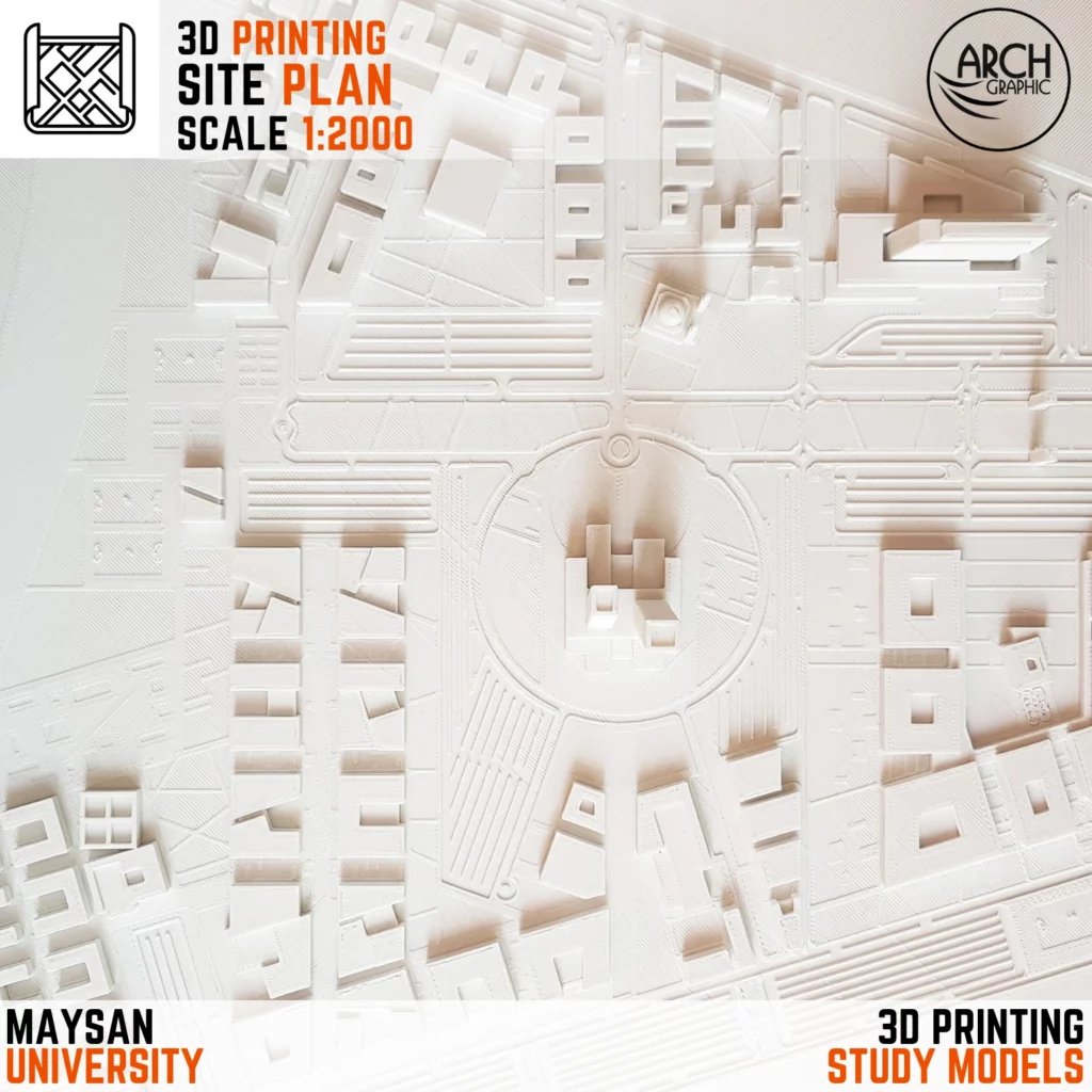 3D Print Siteplan Model