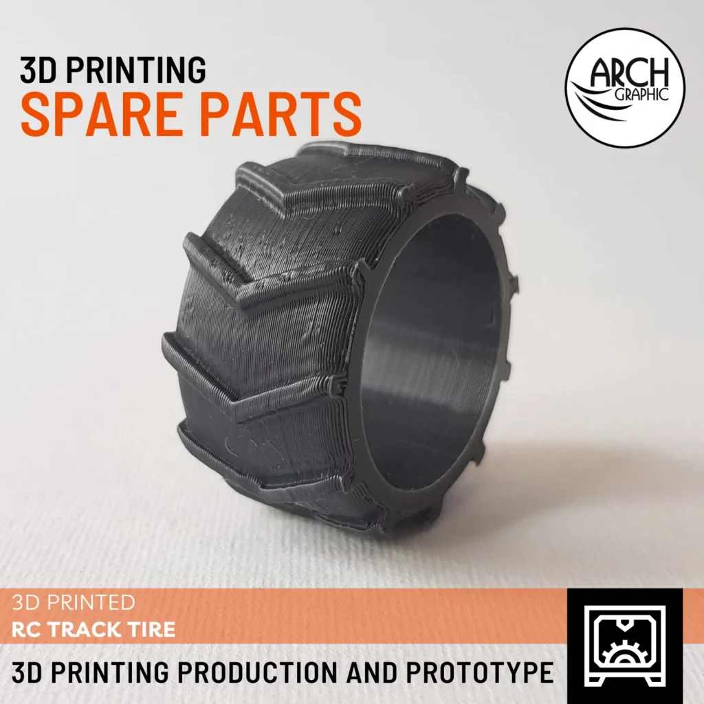 3D Printing RC Track Tire