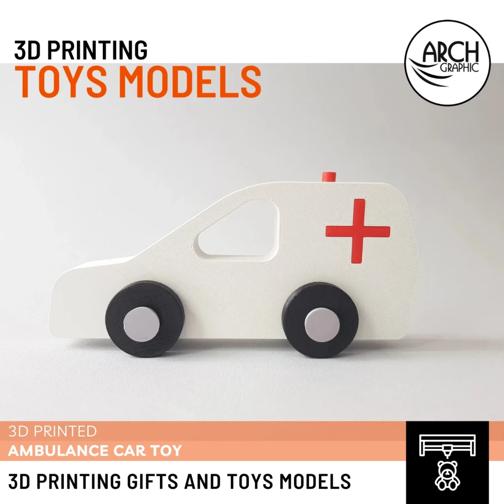 3D Printing Ambulance Car Toy