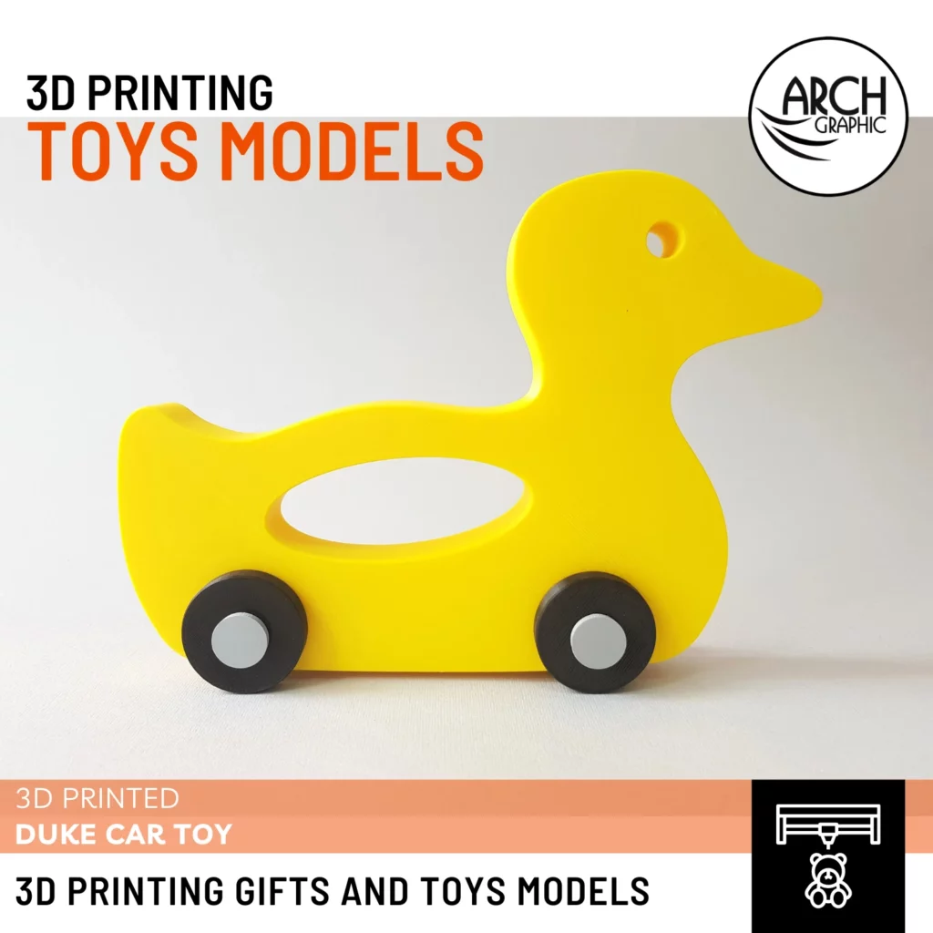 3D Printing Duke Car Toy