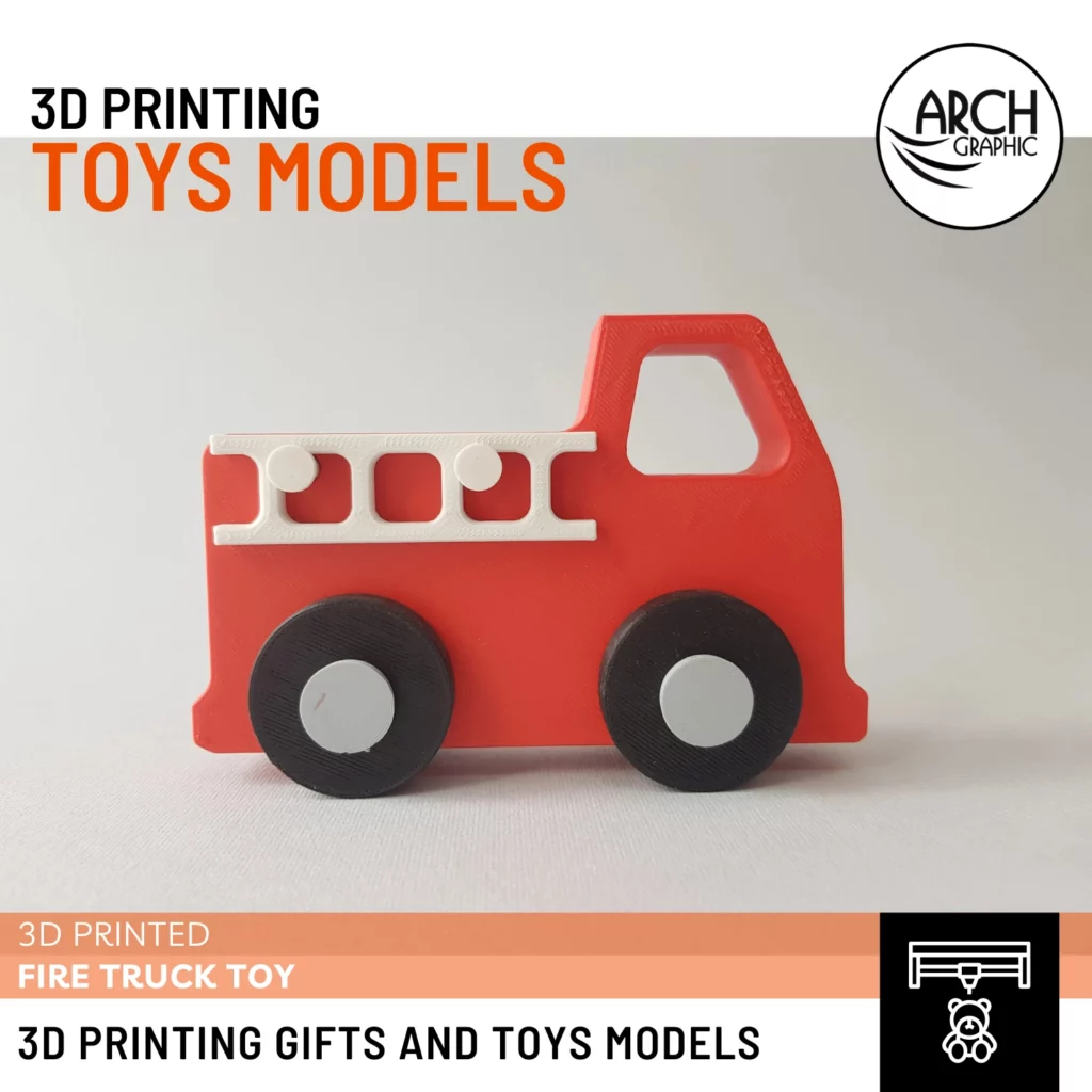 3D Printing Fire Truck Toy